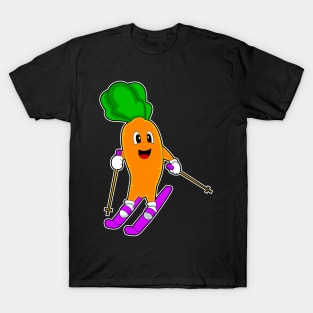 Carrot Skier Ski T-Shirt